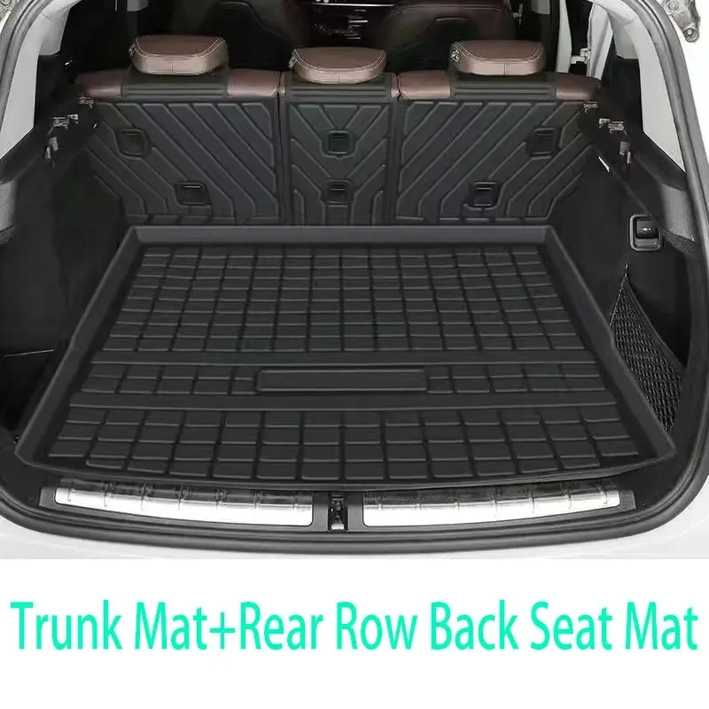 WDYOYS All-Weather Cargo Mat & Backseat Cover For 2023-2025 BMW X1 – Trunk Liner + Backrest Protectors - View #6