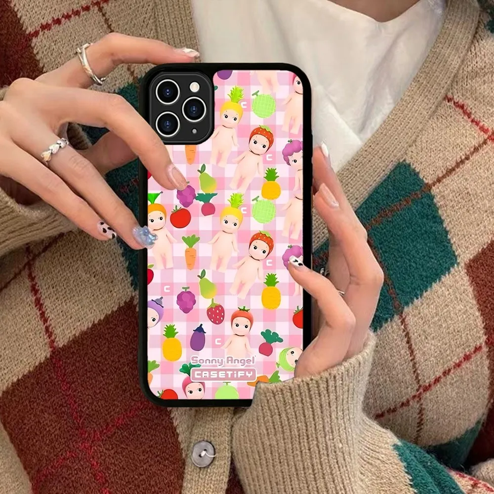 thumbnail image 1 of Funda de teléfono de silicona PC + TPU para iPhone, funda bonita de bebé, para iPhone 11, 12, 13, 14, 15, 16 Plus Pro Max, 1 of 4
