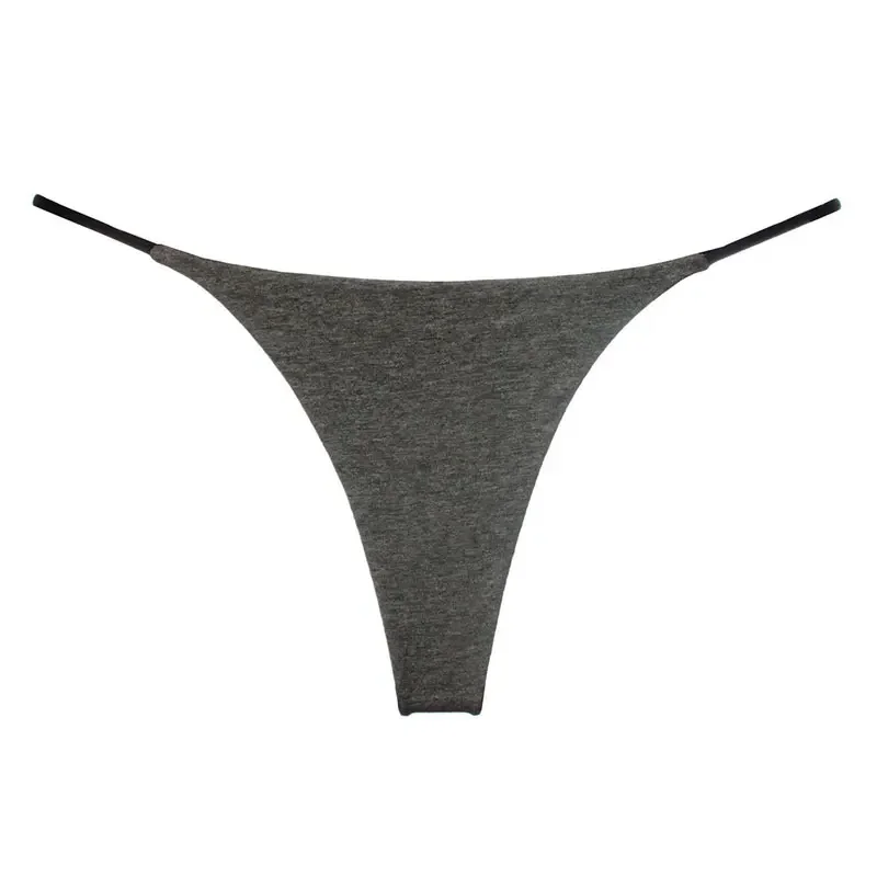1Pcs Sexy G String Women Panties Low Rise Thongs Lingerie Underwear Summer Female T Back Briefs Underpants Clothing