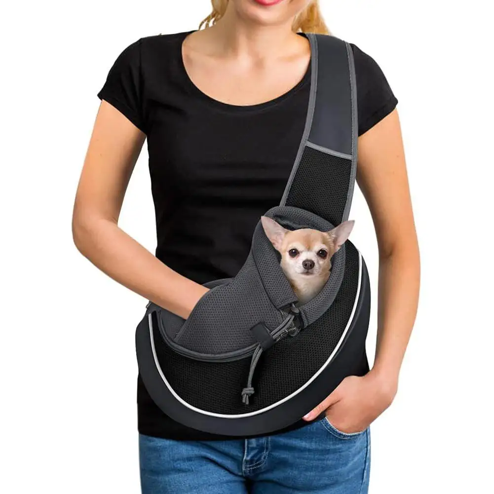 Pet Carrier Bag Sling Portable Hand Free Shoulder Crossbody pet carrier bag pet carrying bag