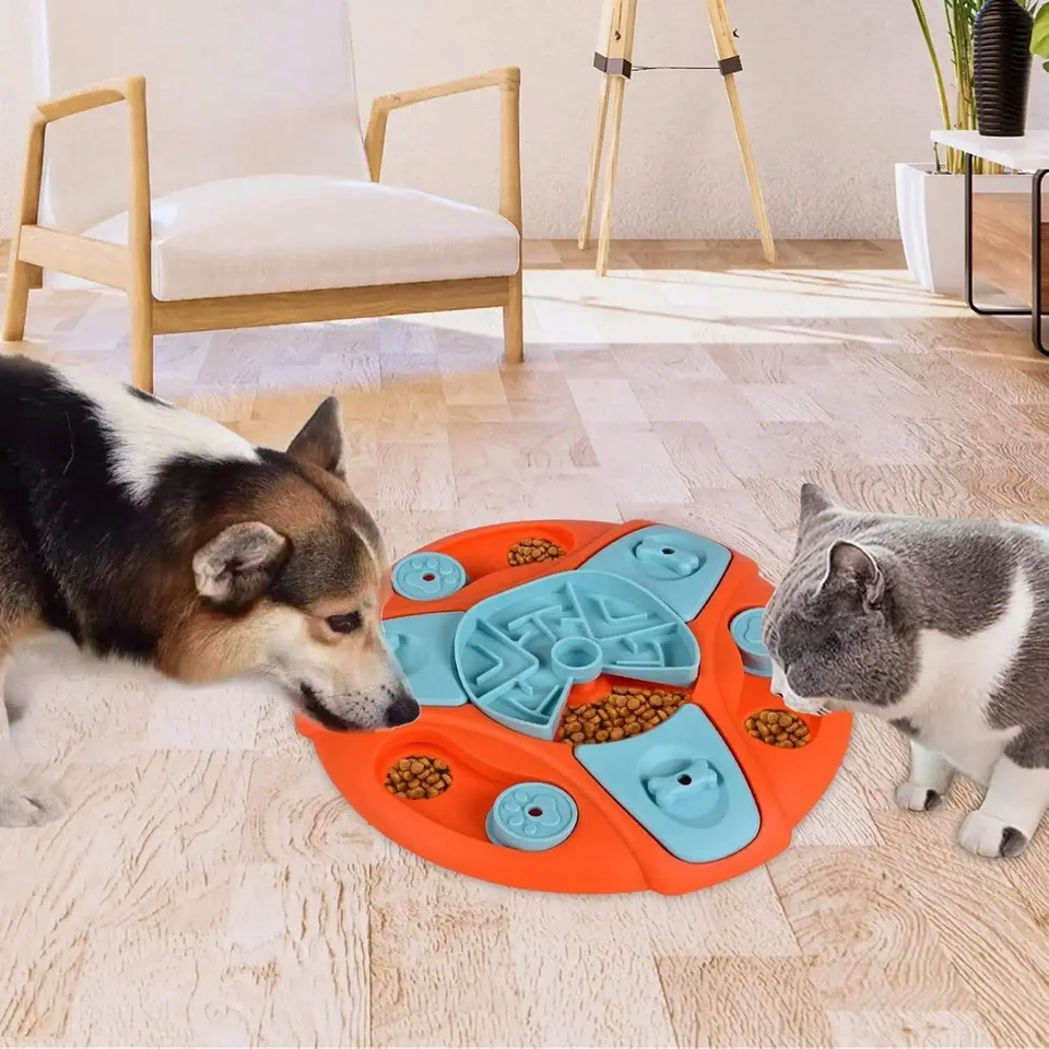 Interactive Pet Slow Feeder IQ Toy for Dogs