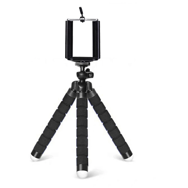 Treppiedi per telefono, supporto per fotocamera mobile, clip per smartphone, monopiede, treppiede a polpo, mini treppiede, stativo per telefono - immagine 6