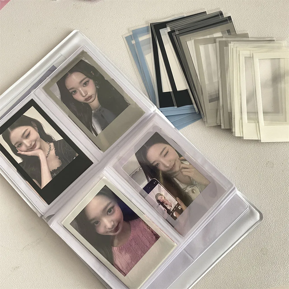 40Pcs Clear Kpop Toploader 3 Pollici Pellicola Fotografica Pellicola Protettiva Trasparente Manicotto Della Carta Kpop Idol Porta Carte Fotografiche 5