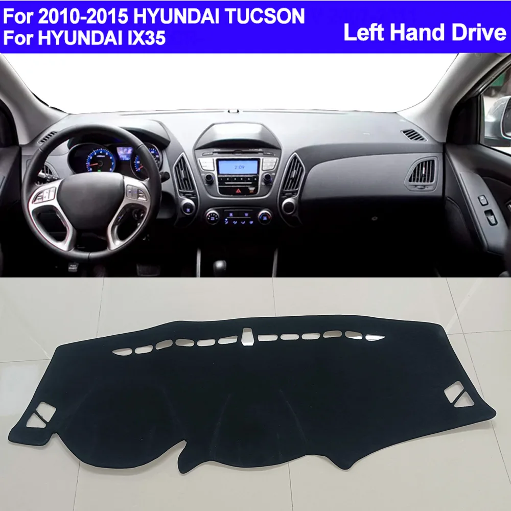 Dashboard Cover Board Mat Carpet Dashmat Pad For Hyundai I10 Grand  2014~2018 2015 Anti-dirty Sunshade Car Sticker Rug Accessorie - Car  Stickers - AliExpress