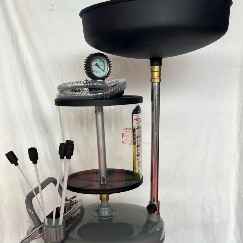 80L Waste Oil Collector Oil Change Machine Pneumatic Pumping Unit Auto Maintenance Tool Extraction Unit Change Tool