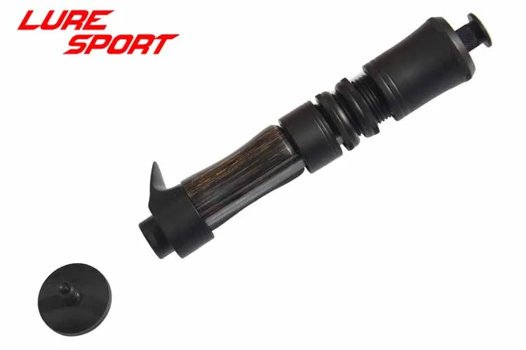 LureSport Aluminium-Rollenhalterung für Angelrollen mit Verriegelungsringen, Komponente für die Rutenbau-Reparatur, DIY-Zubehör – Detail 6