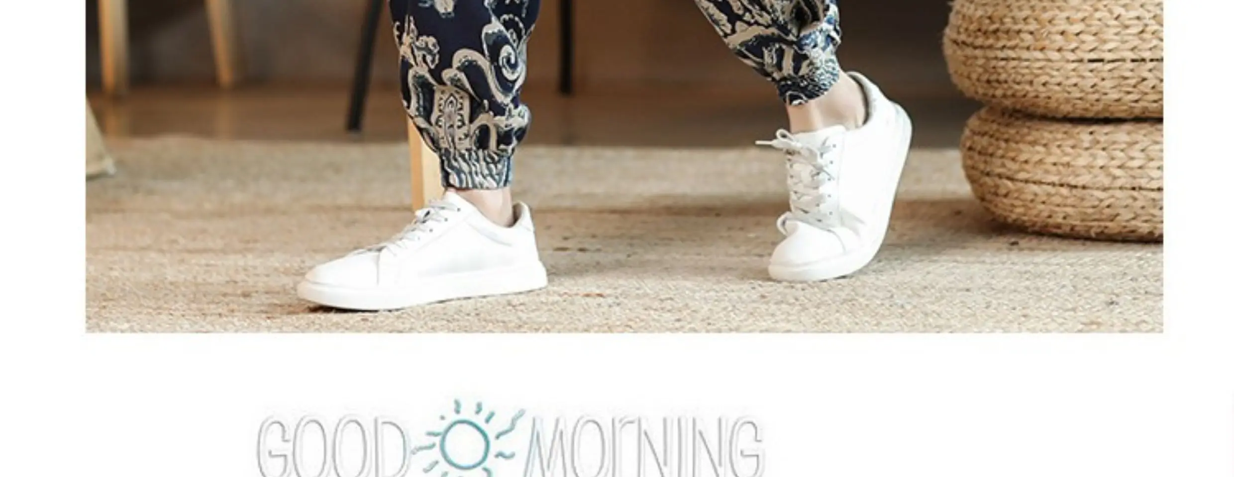 hosen herren jogginhose herren gym Frühling Sommer Elefanten druck Baumwolle Leinen lässige Hose Männer elastische Taille in voller Länge Harems hose Männer Jogging hose männliche Streetwear – Detail 36