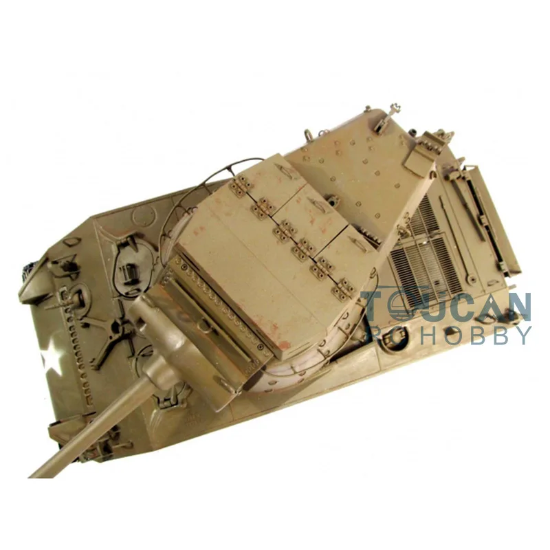 Mato 1/16 RC Tank Metal M36B1 Destroyer KIT RTR Infrared Recoil Army Green 1231 TH00677 6