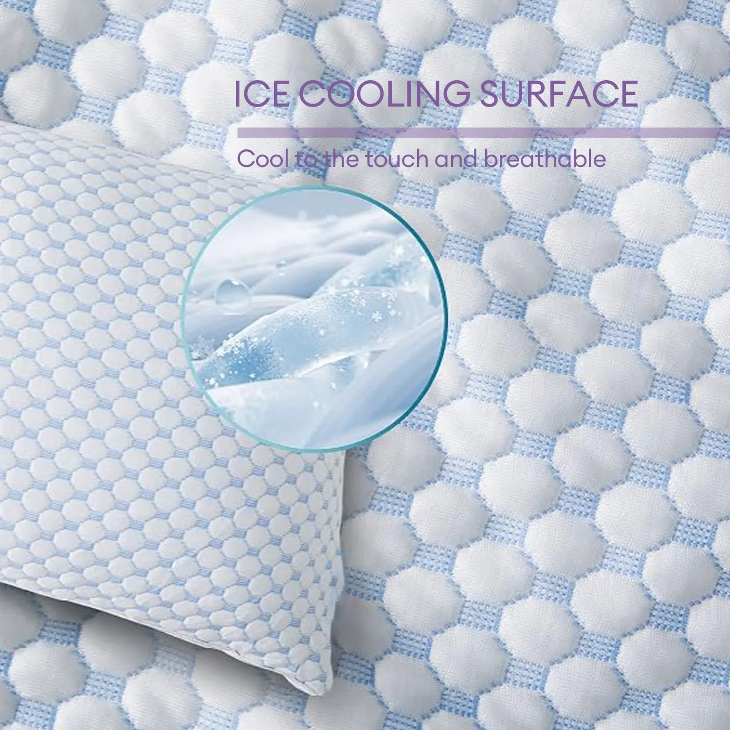 Memory Foam Cooling Pillow Adjustable Firmness Two Sides Design for Sleeping sleep pillow
