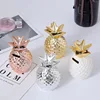 Nordic Ins Pineapple Piggy Bank Fruit Ceramic Piggy Bank Crafts Ornaments Home Furnishings Photo Props Personality Creative Gift 1