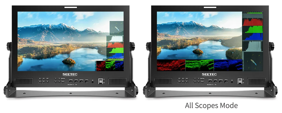 ATEM173S 17.3 inch Multi-camera Broadcast Monitor 3G-SDI HDMI Full HD 1920x1080