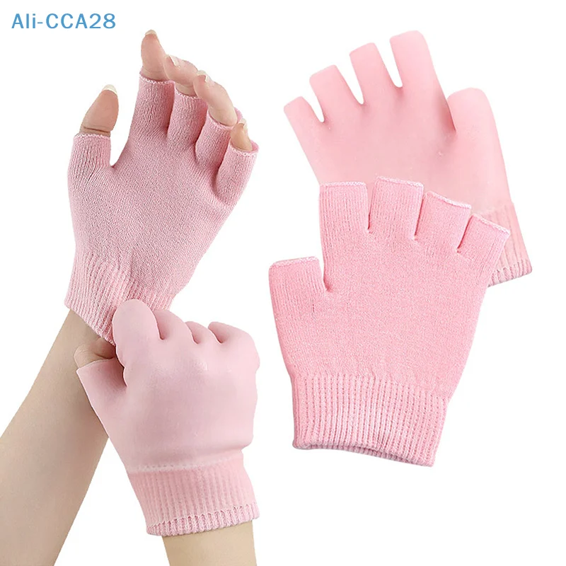 

Перчатки с открытыми пальцами для ухода за сухой кожей, 1 пара