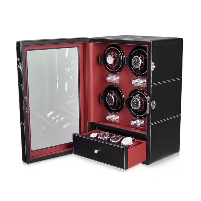 Silent Movement Watch Winders Automatic Rotating Winder Watch Box