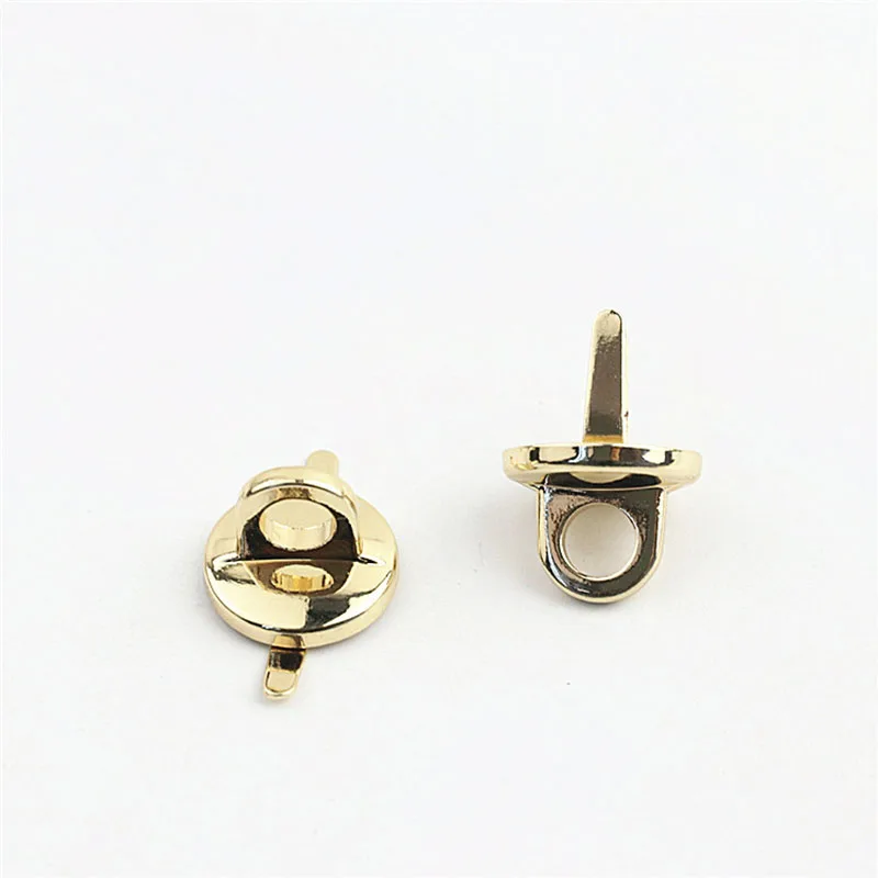 30Pcs Bags Metal Buckles O Ring Feet Bridge Connector Hanger Bags Clip Claps Hardware Decoration DIY Sewing Accessories