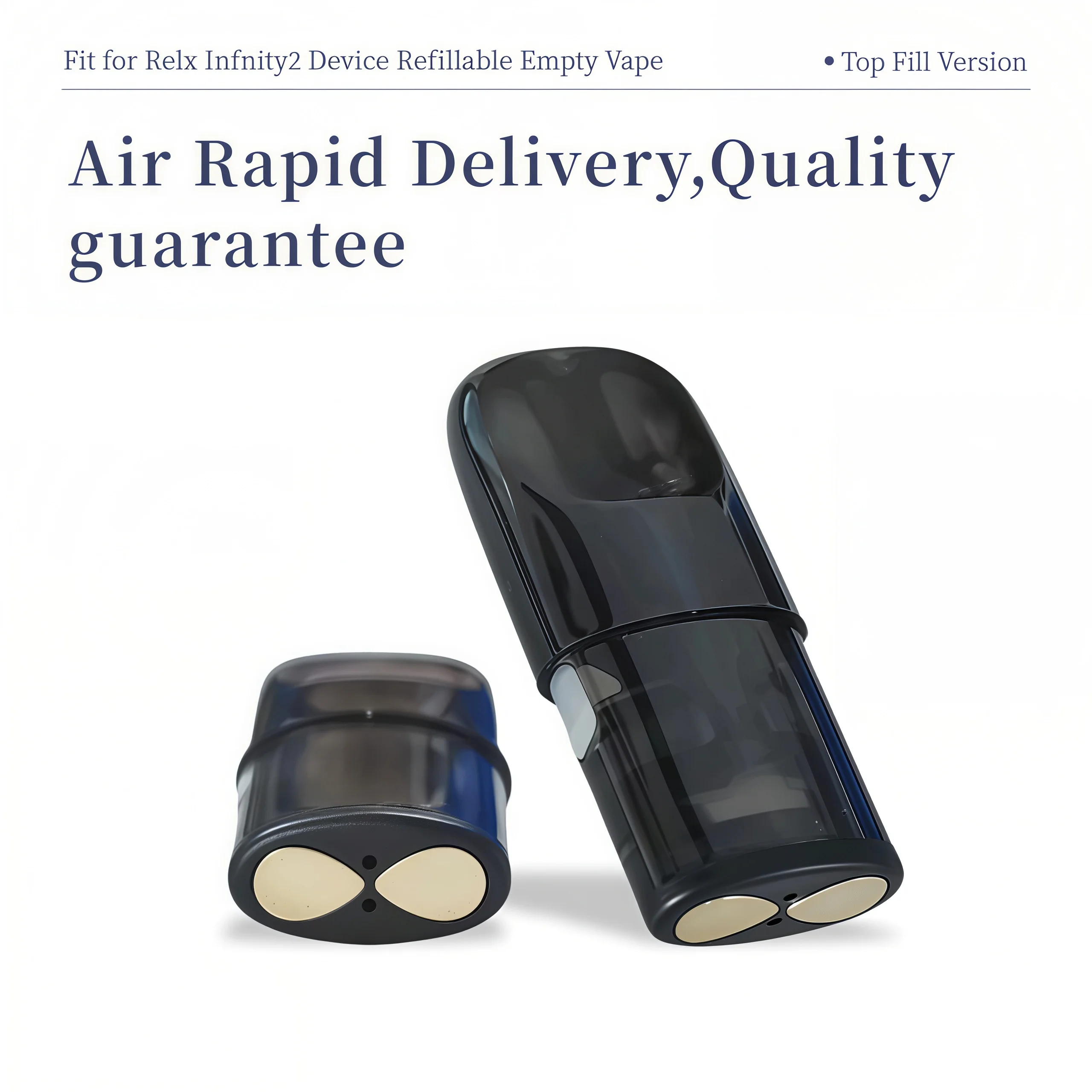 6th Ceramic Vape Cartridges 1/5/10PCS for Relx Infinity2 Empty Pod Refillable pod system for pod systems - related product image