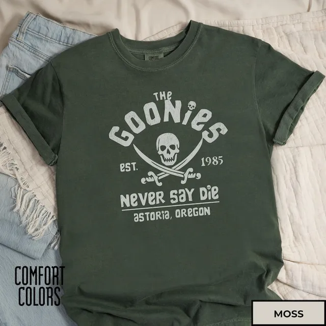 Vintage Goonies T-Shirt: 80s Movie Graphic Tee -   Colors 2