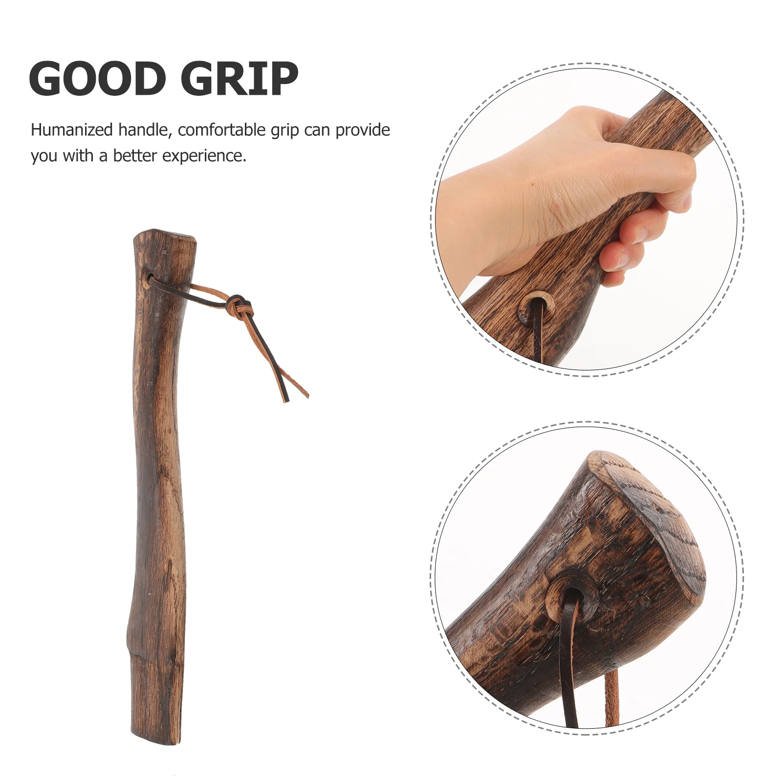 Wooden Ax Handle Axe Double Survival Tools Hatchet Replacement for Rope