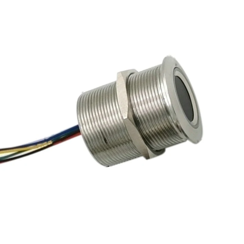 

R503 Circular Round RGB Ring Indicator LED Control DC3.3V MX1.0-6Pin Capacitive Fingerprint Module Sensor Scanner