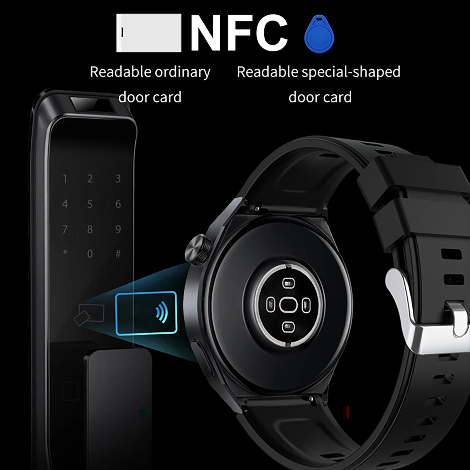 NEW GT8 PRO NFC GPS Luxury SmartWatch Men Heart Rate Bluetooth Call Sport Smartwatch Sleep Mode Message multifunction Smartwatch