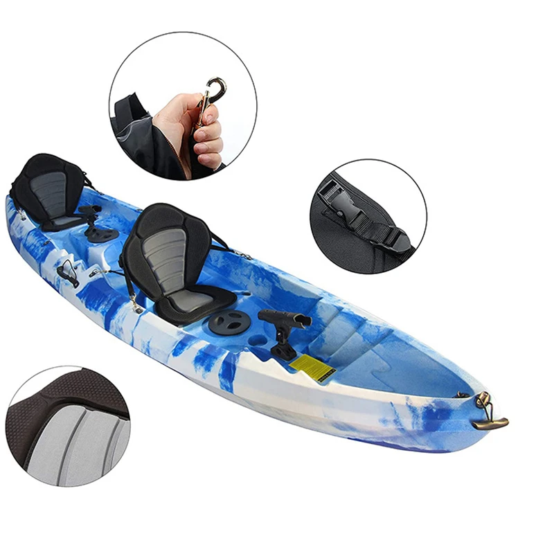 Jusenda Backrest Seat for Sup Seat Surfing Board Inflatable Kayak Adaptation for View Surfboard Boat The cushion Bodyboards