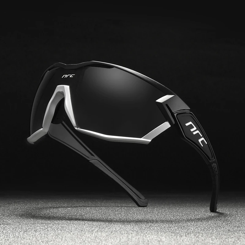 Performance Brand Uv400 Men's Cycling Sunglasses Black And Gold Frame