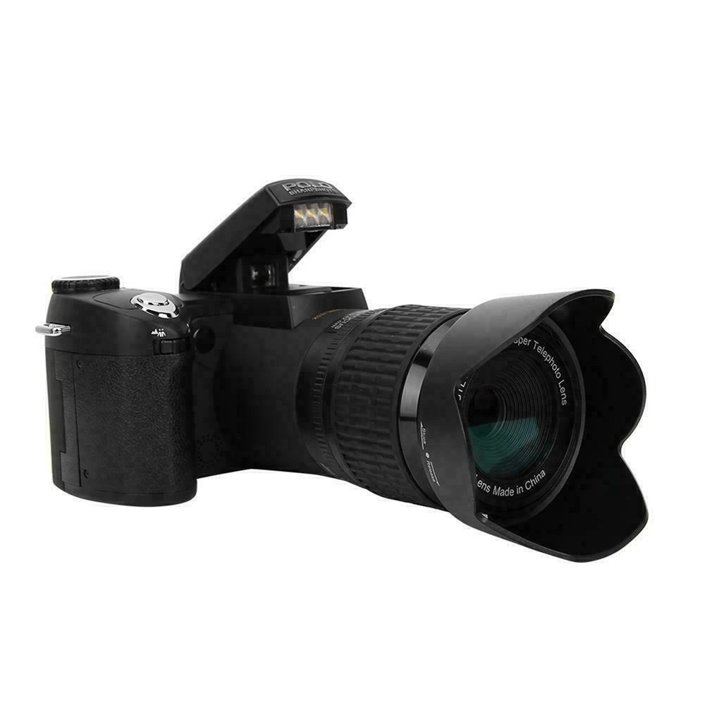 Digital Camera 24X Optical Zoom Auto Focus 33MP Photo 1080P HD Video 3 Lens Kit