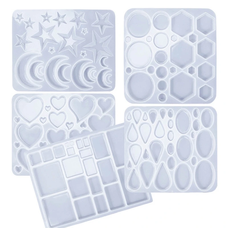 

Resin Pendant Moulds Earrings Molds Droplet Accessories Epoxy Resin Jewelry Mold Silicone Material for Earrings Pendants