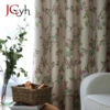 Modern Printed Flower Curtains For Living Room Window Drapes For Bedroom Treatments Blinds Panel Tende Kitchen Door Cortinas 3