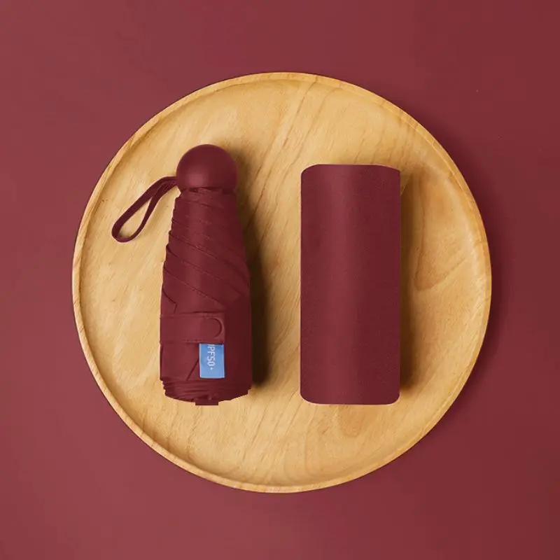 Compact and Portable Travel Umbrella - Lightweight, Strong, Waterproof, Automatic Open and Close with Reinforced 8 Ribs
