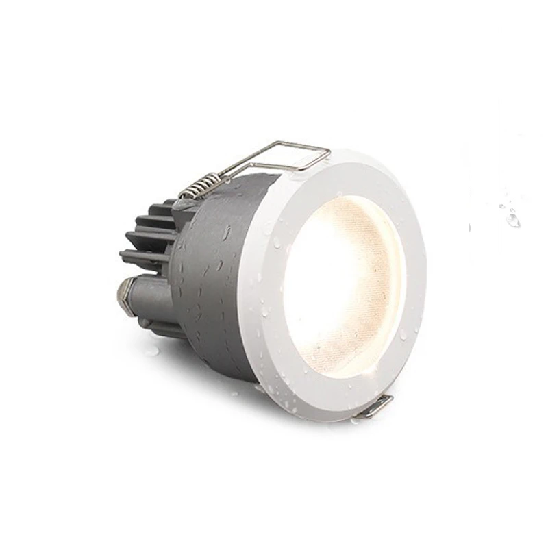 욕실 주방용 방수 LED 다운라이트 DALI Tuya Zigbee 디밍 가능 매립형 LED 천장 조명 7W 10W 안티포그 스포트라이트