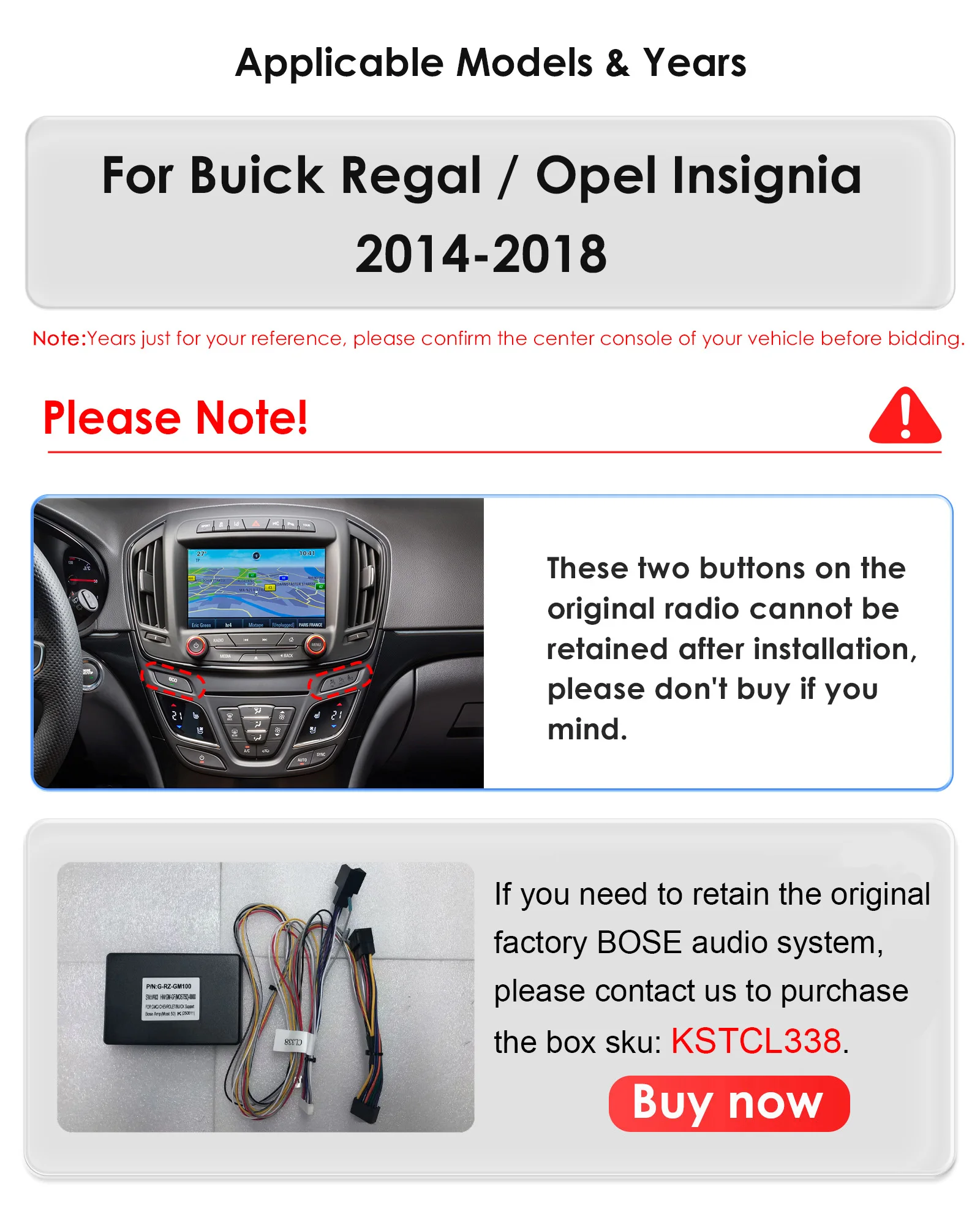 Reproductor de Radio de coche Android 14, 9,7 pulgadas para Opel Insignia Buick Regal 2014 - 2018 Carplay Auto Multimedia estéreo 7862 GPS 4