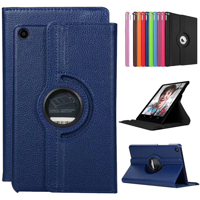 Inteligente Tpu Flip Stand Capa Capa para Xiaomi mi Pad Rotação 360 Novo Coque 8