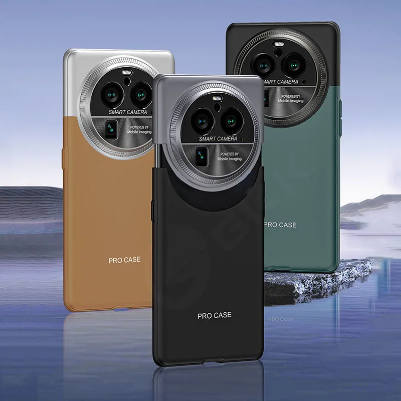 حافظة صلبة بلاستيكية مدرعة للصدمات ، واقي للكاميرا ، 2 في 1 ، تجميع الغطاء غير اللامع ، العثور على Oppo X6 Pro 5G