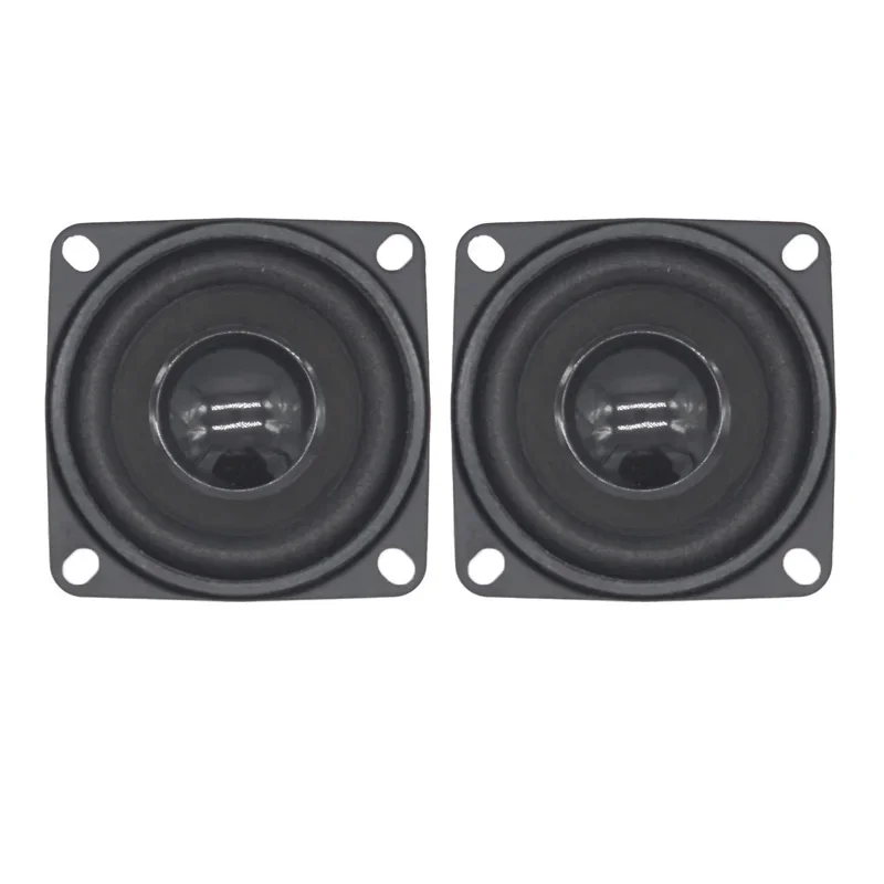 2Pcs 2 Inch 4 Ohm 10W Speakers Audio Portable Full Range Sound Dual Magnetic Loudspeaker DIY Home Theater Sound System Speaker 3