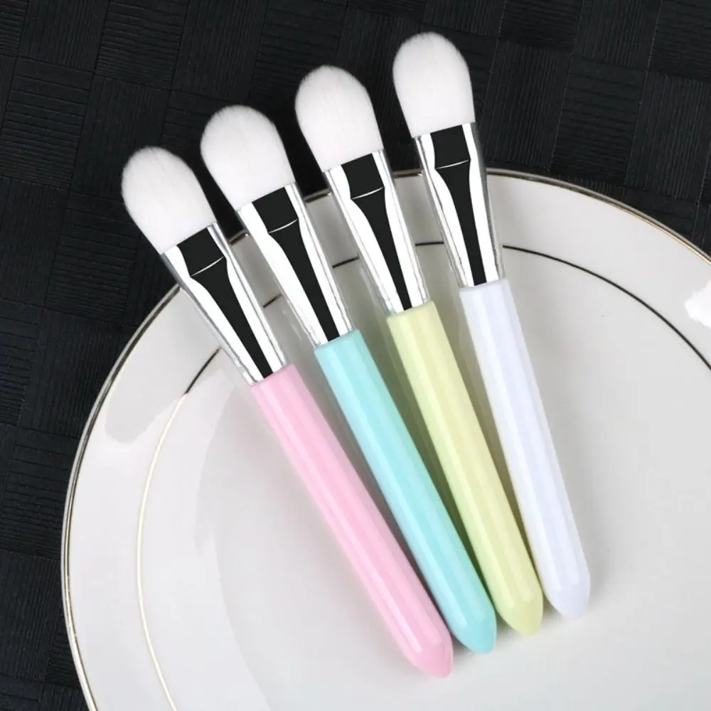 DIY Soft Hair Mini Mask Brush Reusable Durable Mud Mask Brush Multi-Function Fashion Makeup Brushes Home Salon