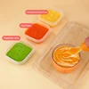 100ml Liquid Silicone Baby Feeder Rice Paste Fruit Puree Toddler Squeeze Feeding Bottle with Dispensing Spoon 4