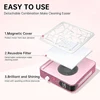 Professional Rechargeable Nail Dust Collector Colector de polvo de unas Powerful 3500 RPM Vacuum Fan Dust Collector Extractor 5