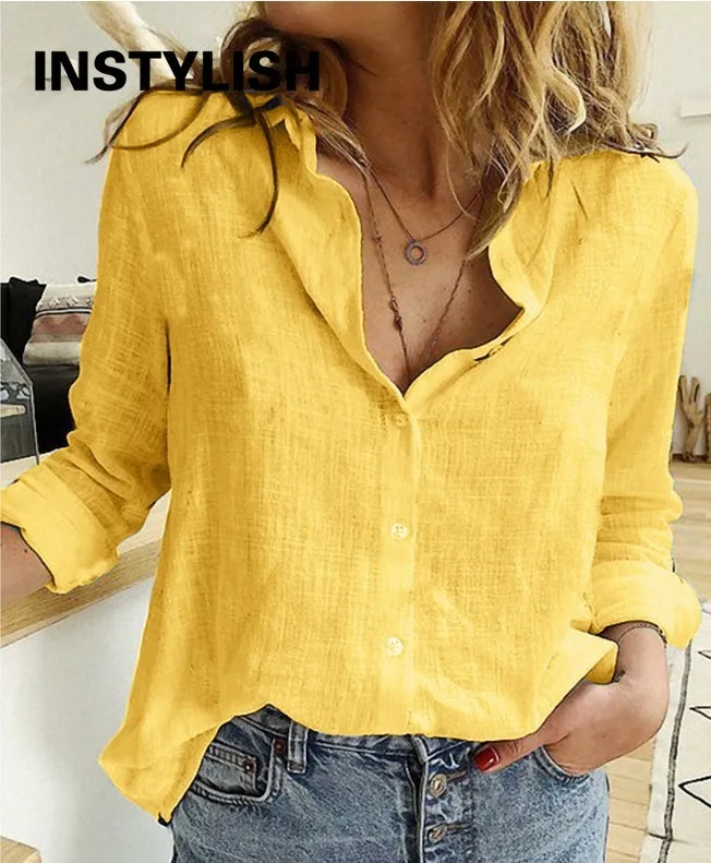 Elegant Cotton and Linen Vintage Oversized Tops Women Casual Long Sleeve Birds Print Loose Blouses and Shirts Streetwear Tunic