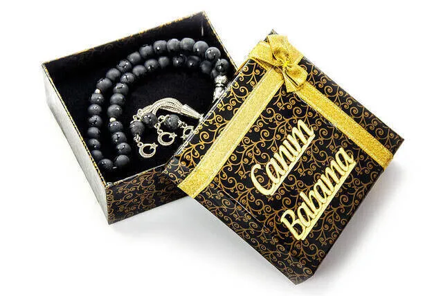 IQRAH Special Gift for Father's Day Natural Stone Rosary 09