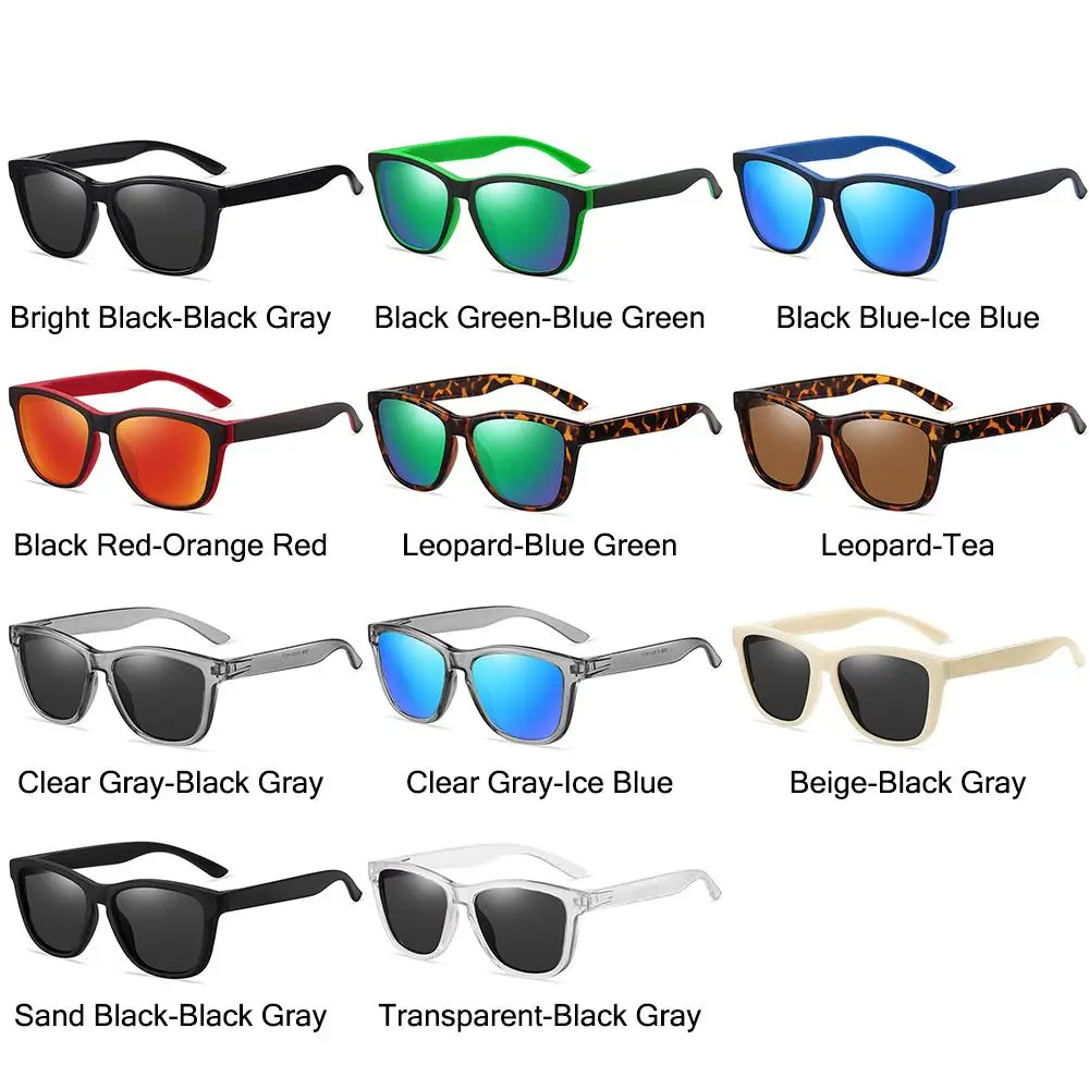 New Men Women Mirrored Driving Fishing Sun Glasses Polarized Sunglasses  UV400 Protection Classic Retro Shades Eyewear - AliExpress