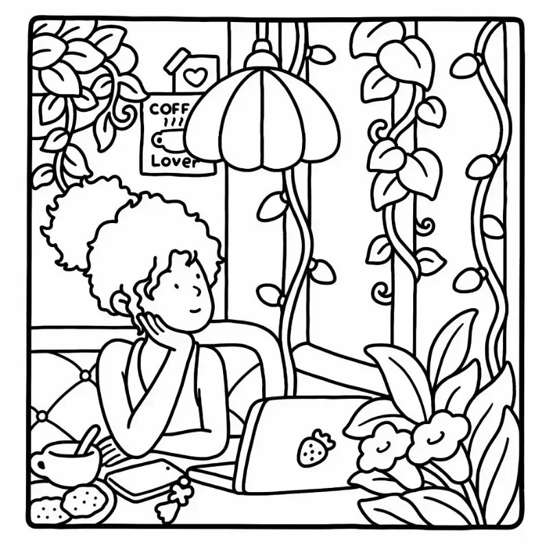 Bring the Cheekoo World to Life with Teen Cartoon Coloring Book Set for Creativity 3