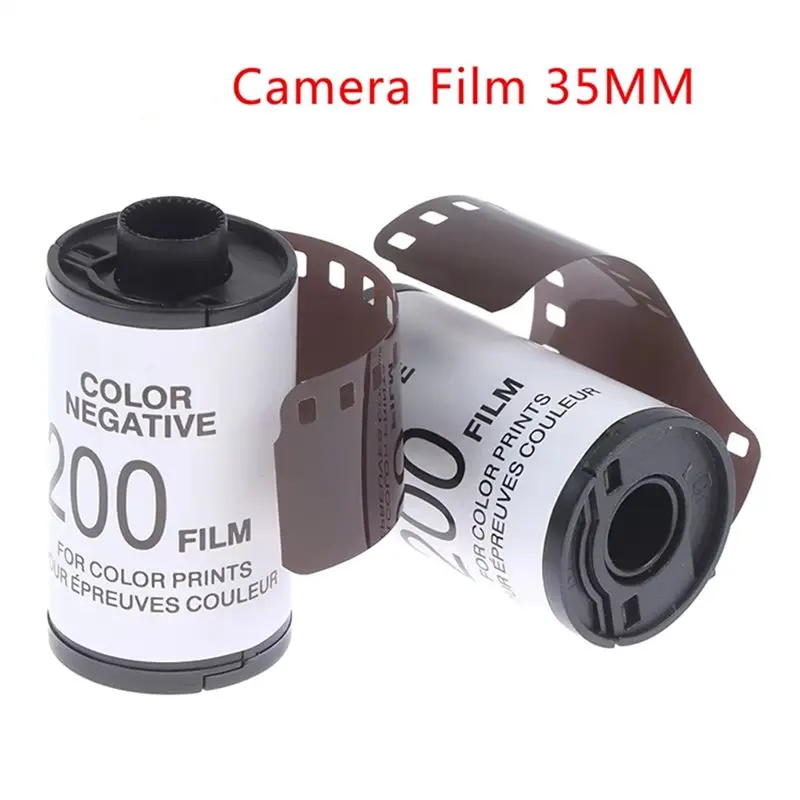 X53A-35Mm 카메라 8장 노출 필름 초보자 가이드 ISO 400 타입-135 컬러 필름 컬러풀 네거티브 카메라 필름