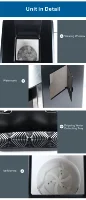 portable clear ice cube maker for cold drinks dispense ice maker with cold water and crushed ice 2