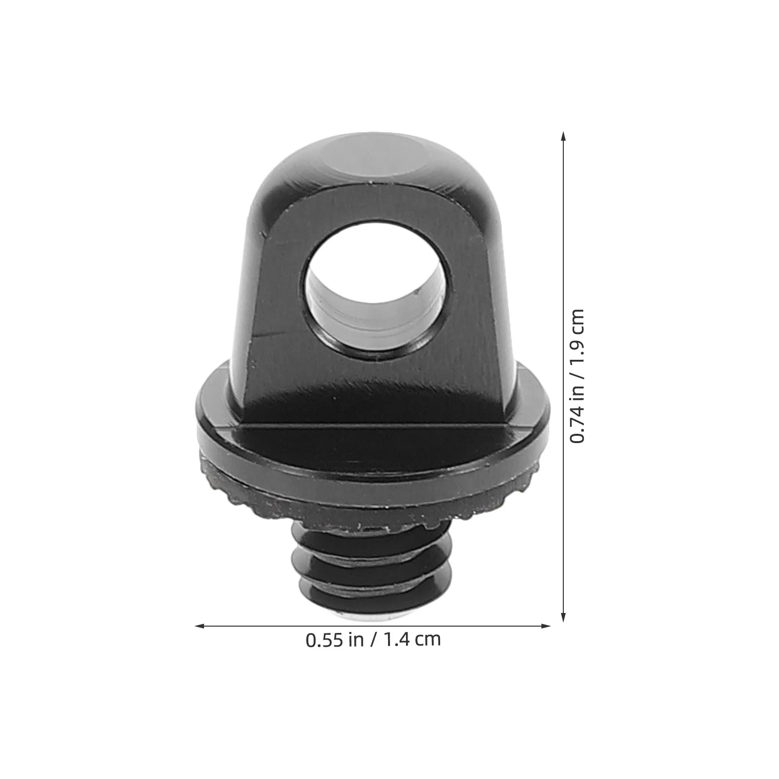 1세트 전문가용 카메라 스트랩 고정 나사 금속 손 조임 마운트 DSLR 액션 카메라 짐벌 조절식 손목 스트랩
