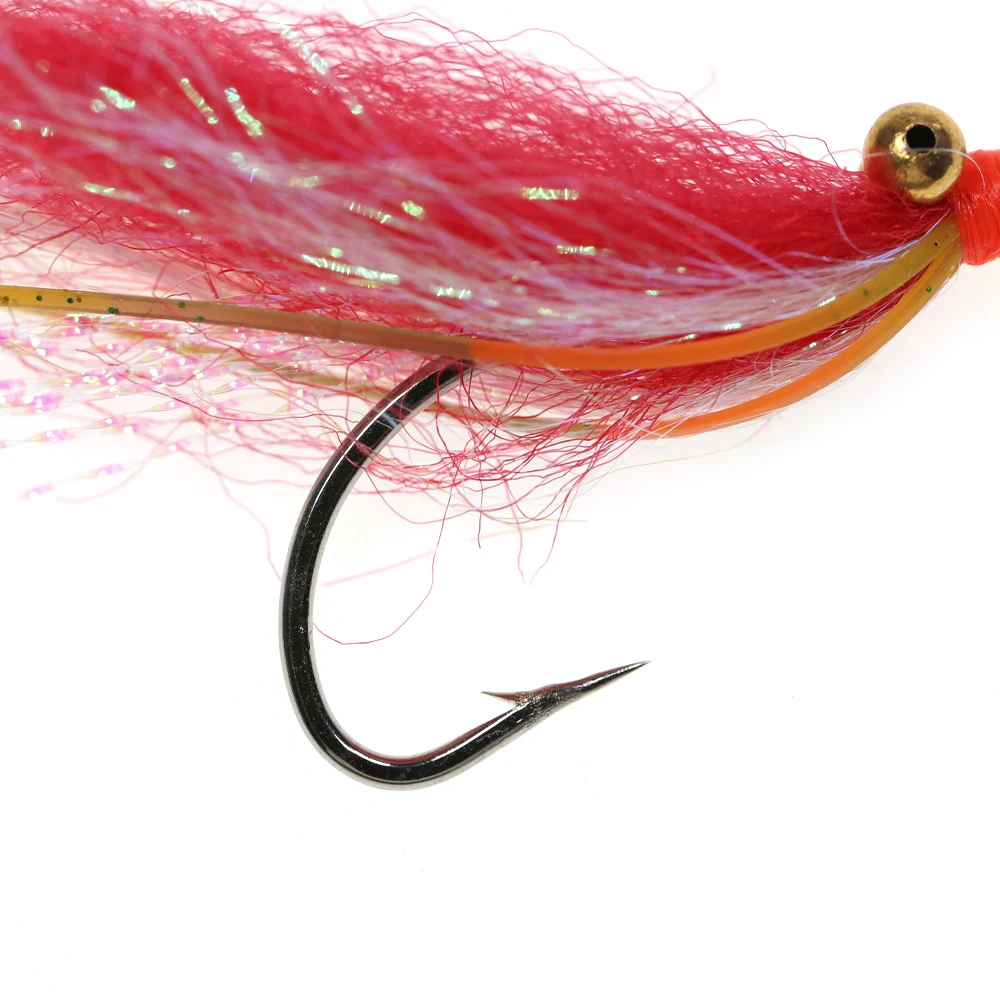 Wifreo 3個クレイジーチャーリー · フライchainbead目bonefishフライ