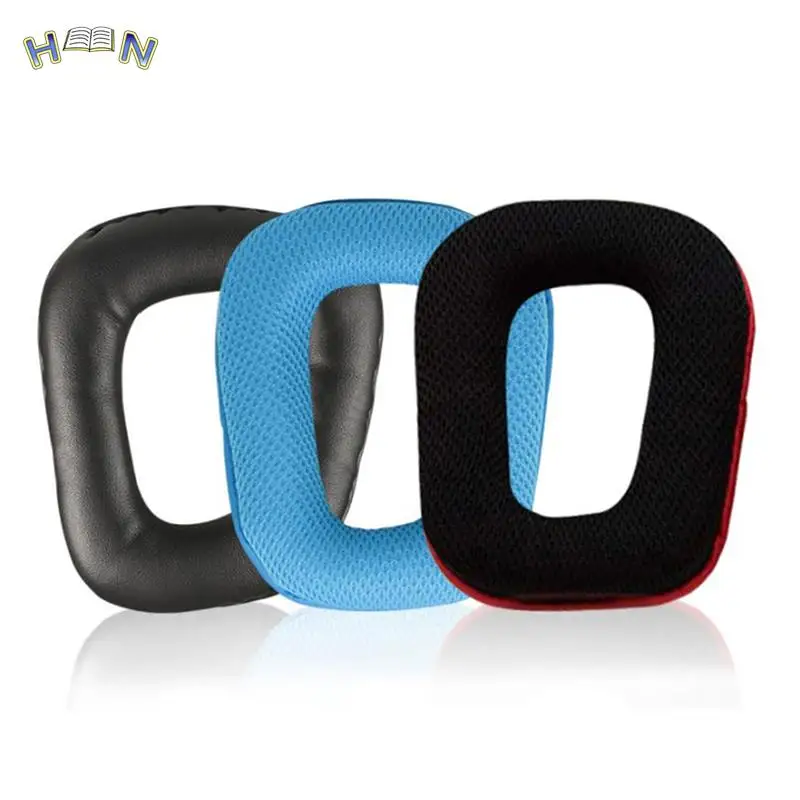 2pcs Ear Pads Earpads Cushions Cover Earmuffs For Logitech G35 G430 G432 G332 G930 F450 Headphone Earpads Headphones Accessories