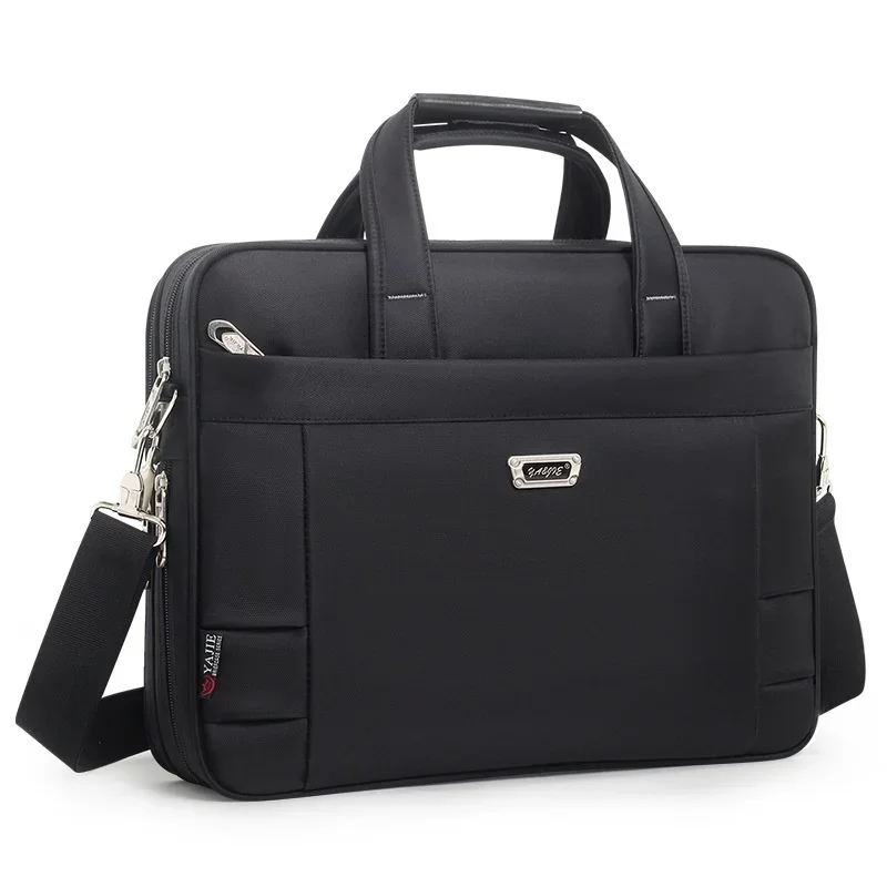 Large Capacity Men's Briefcase Business High Quality Handbag 15.6