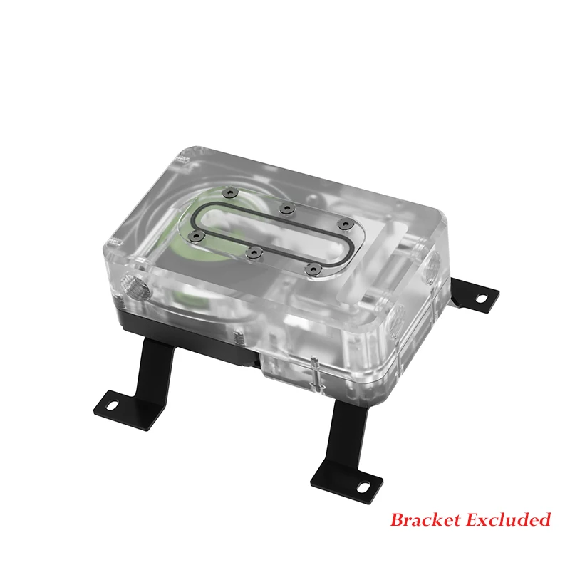 Barrow Itx Computador Caixa Pequena Bomba Reservatório Combinat Mini Tanque de Água para Dividir a Construção Líquida g1 Branco Preto Spd10-t - Imagem 4