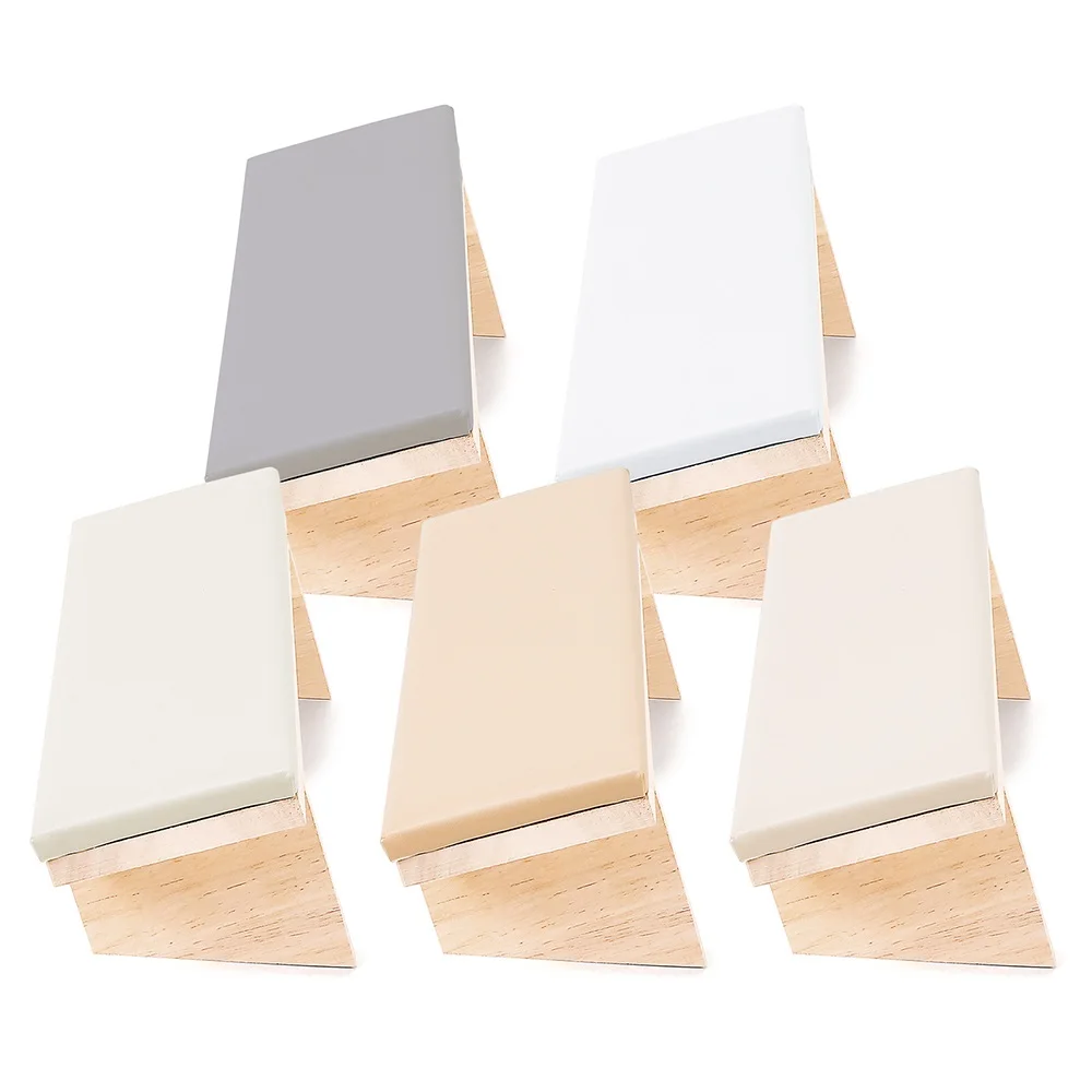 Beveled Hand Rests For Manicure Angled Nail Cushion Leather Nail Hand Support Pillow Nail Mat Holder Nail Art Hand Stand Table