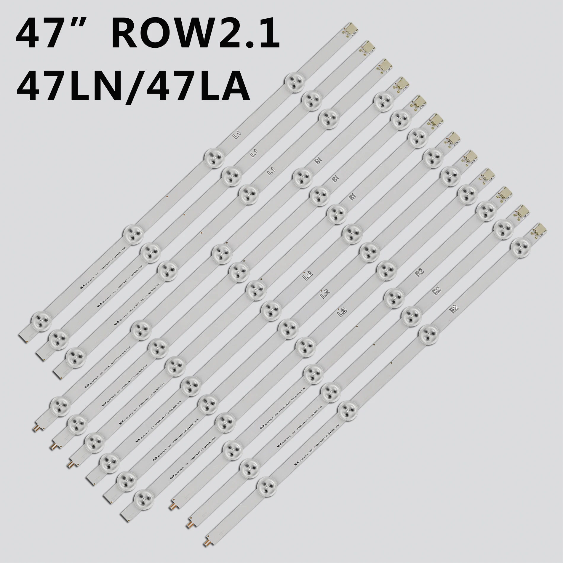 94cm LED Backlight Lamp strip 9leds For 47" LCD TV 47LA6200 47LN5400 6916l-1527a 6916l-1528A 6916l-1547A 1529A 6916L-1359A